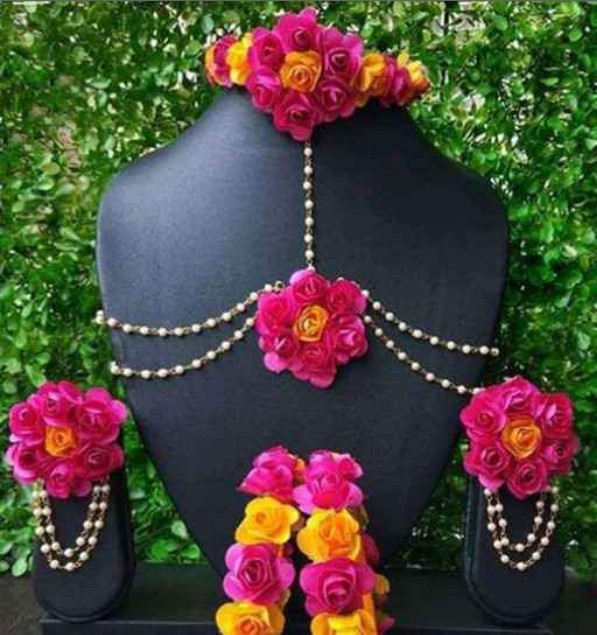 Flower Jewellery Set