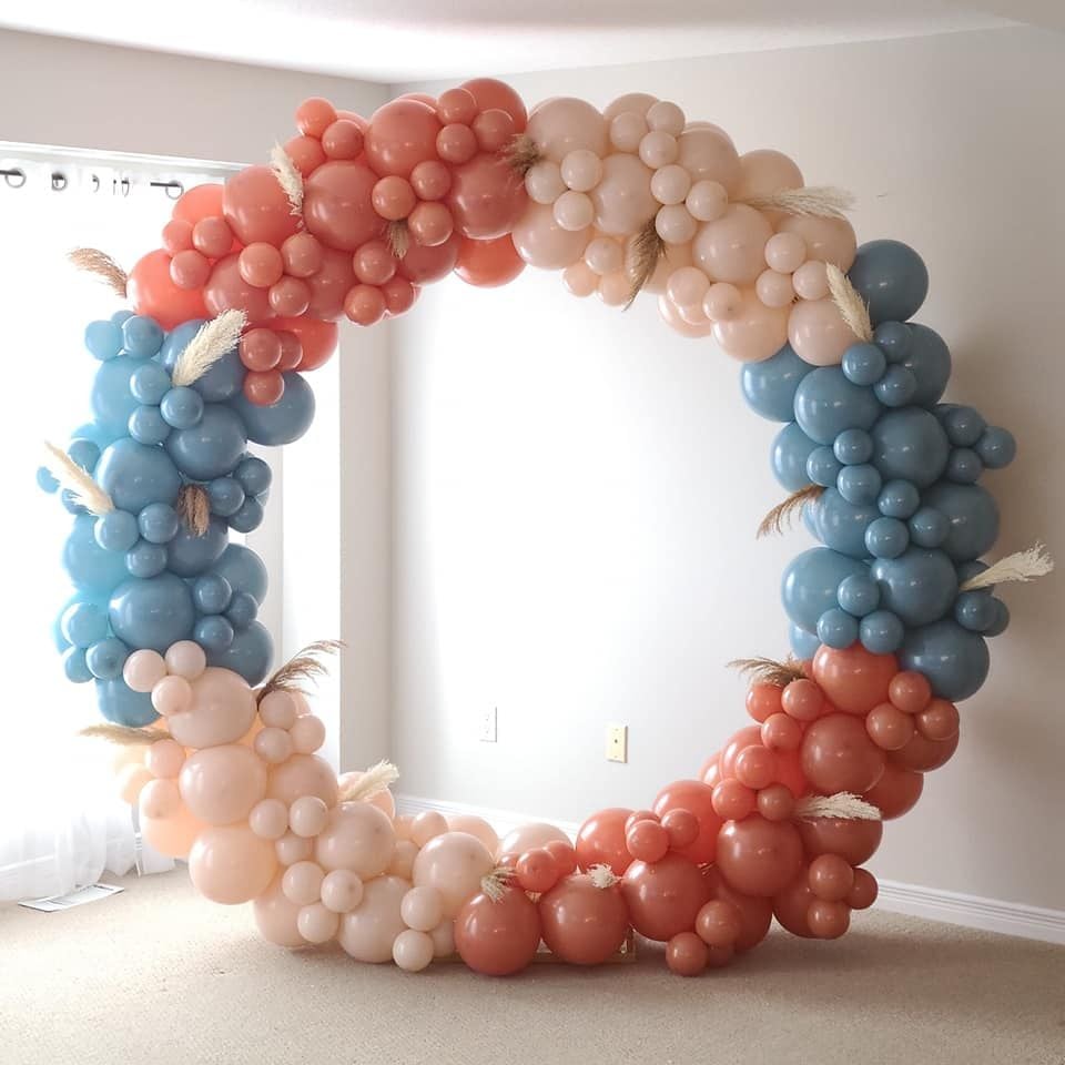 The Pillar Stage Balloon Decoration