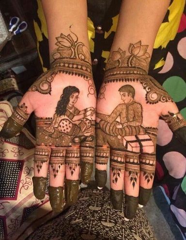 Realistic Mehendi Design for Raksha Bandhan