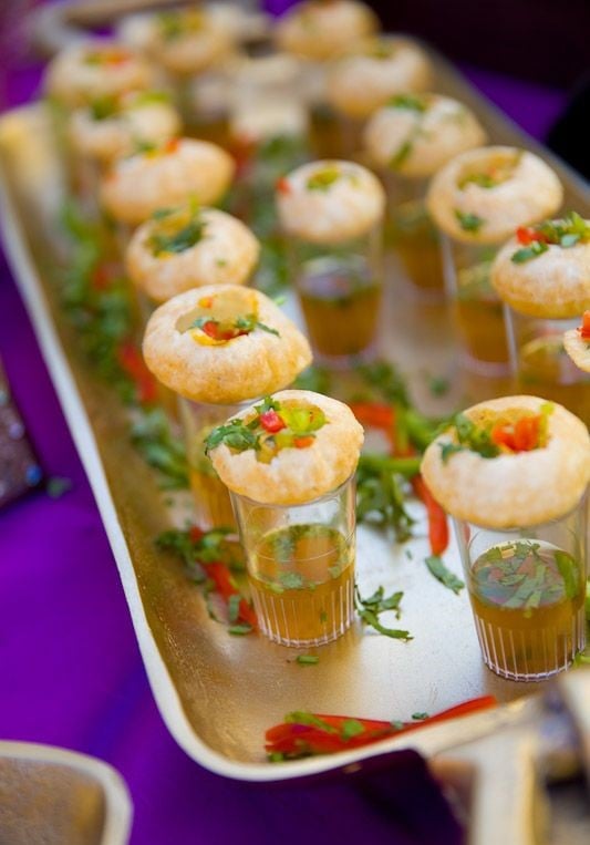 Golgappa Shots by the Caterers in Kolkata