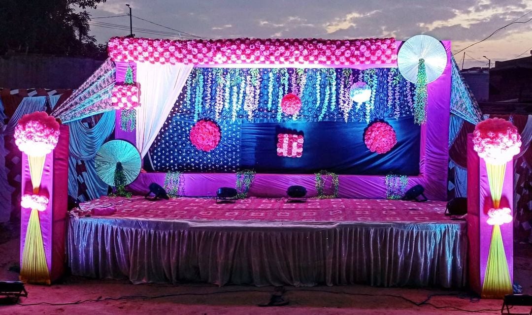 wedding stage decoration