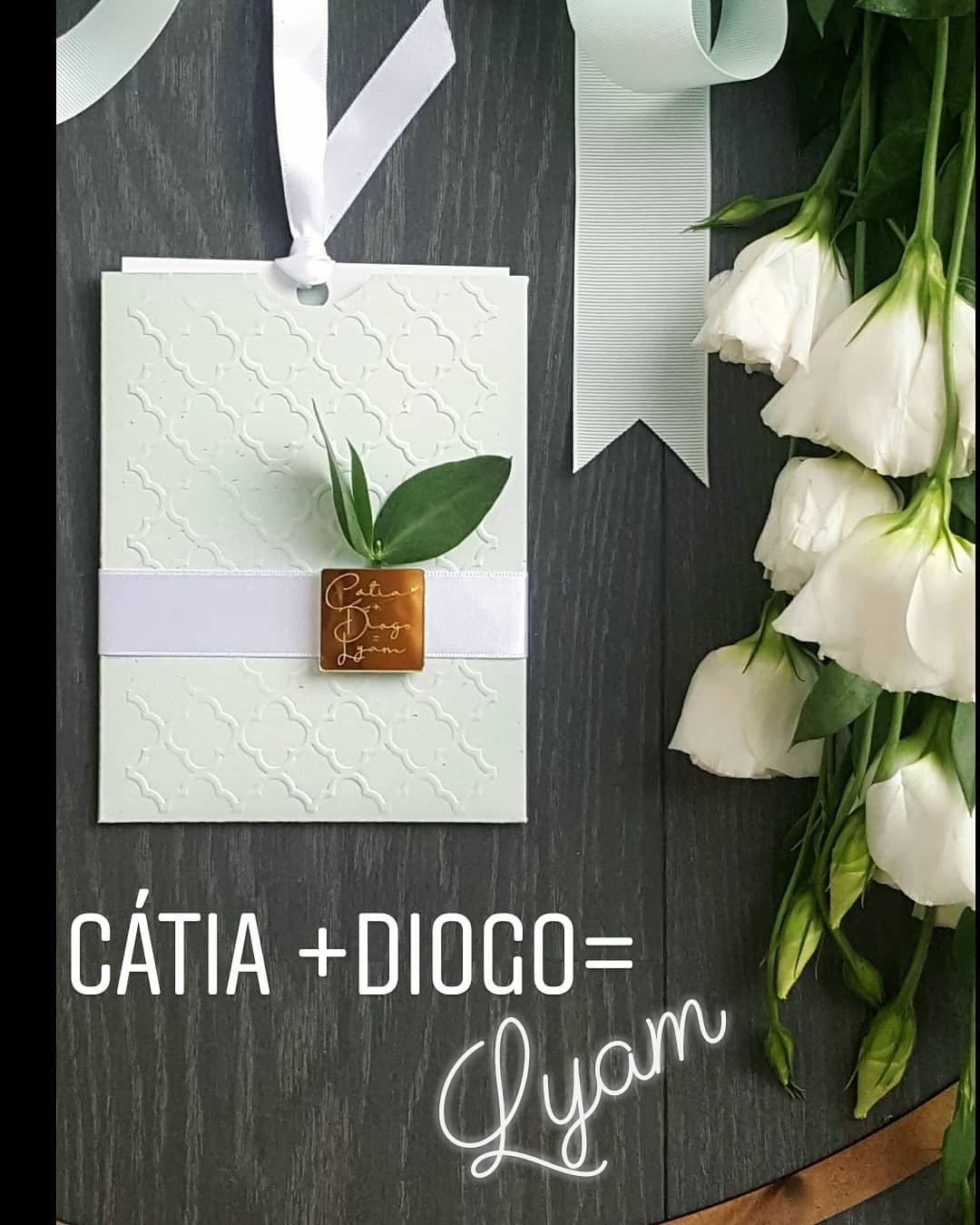 Nature-inspired wedding invitations