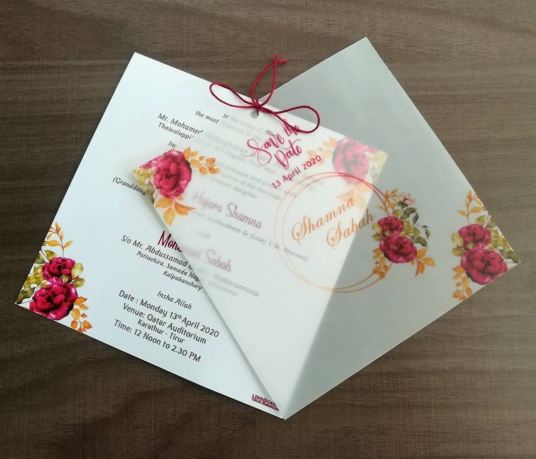 Floral Wedding Invitations