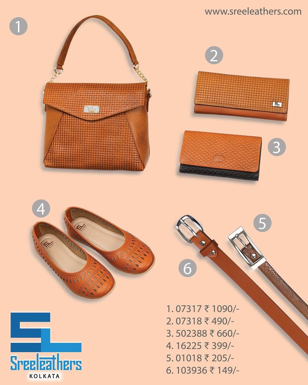 Beige Collection from Sreeleathers