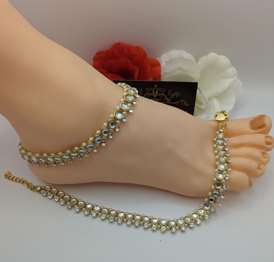 Delicate Bridal Anklets