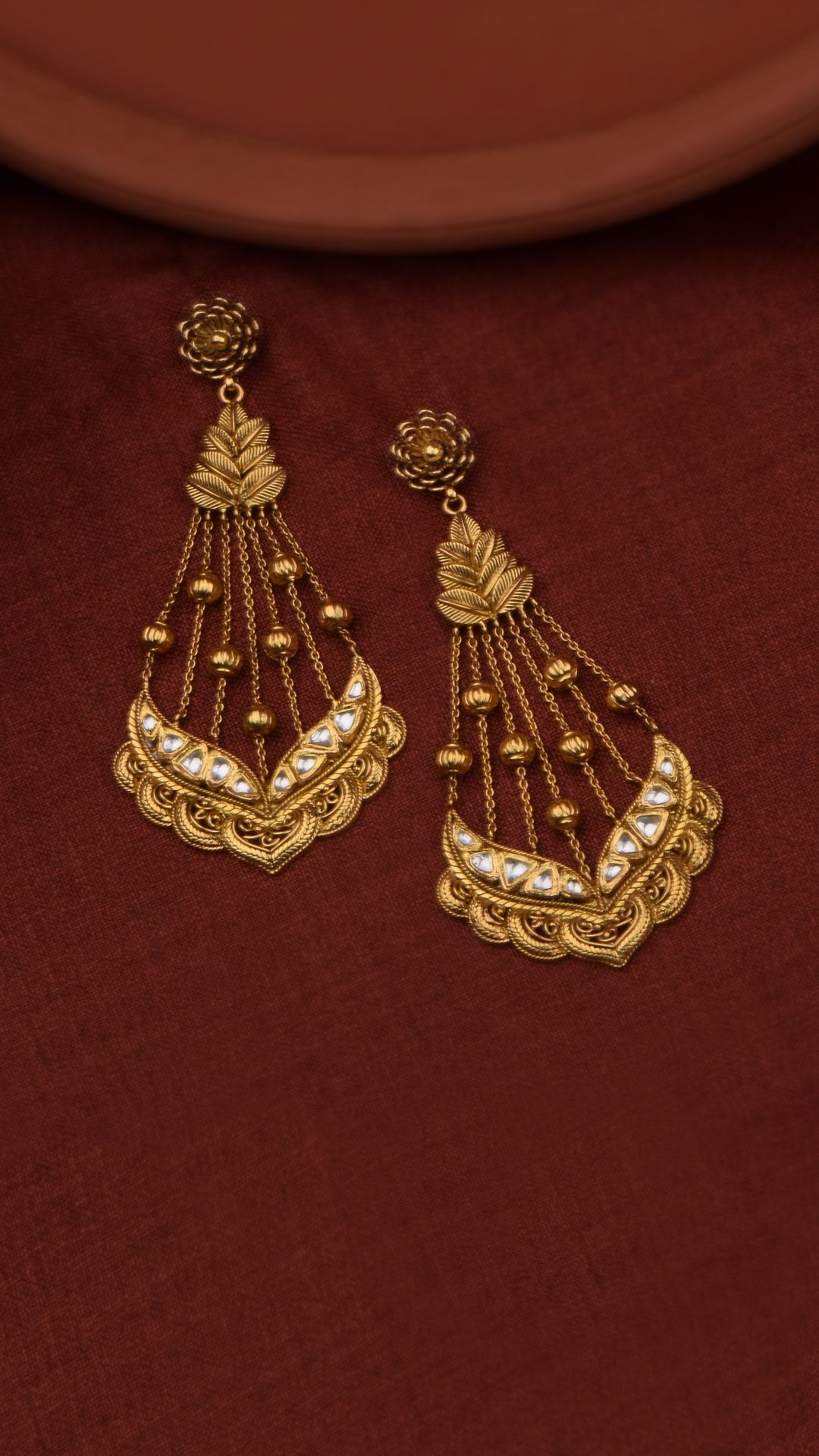 Gold Earrings Designs