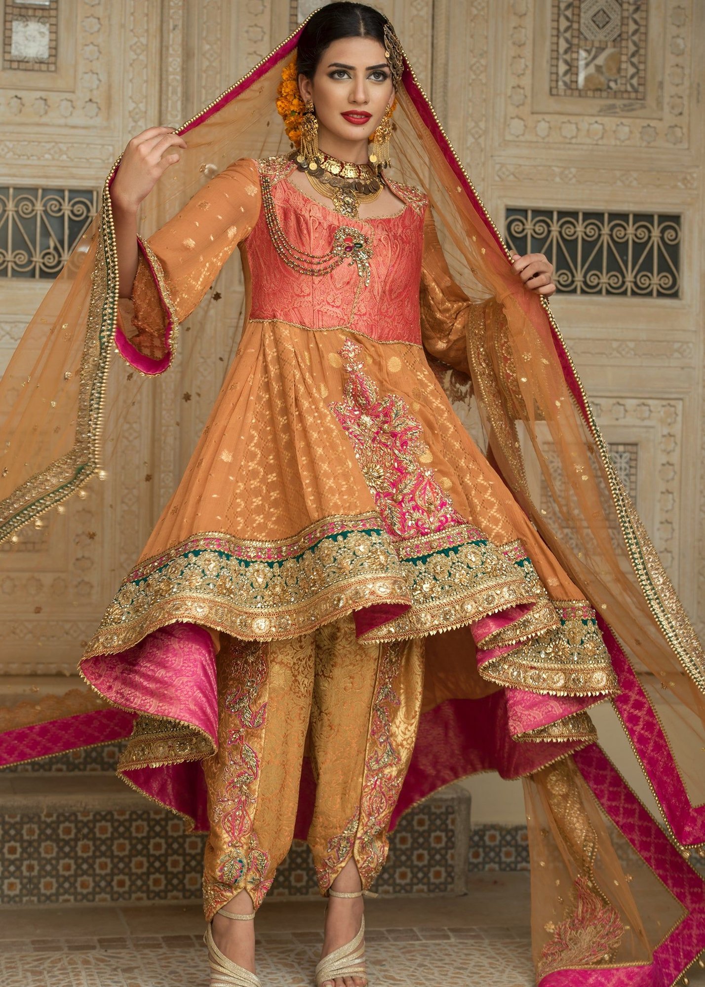 Anarkali Style Dhoti Salwar