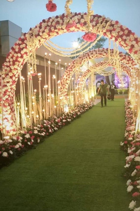 The Light Archway wedding gate decoration