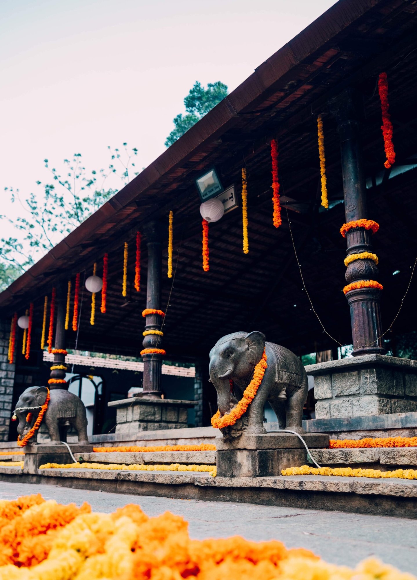 Elephant State Pelli Mandapam decoration