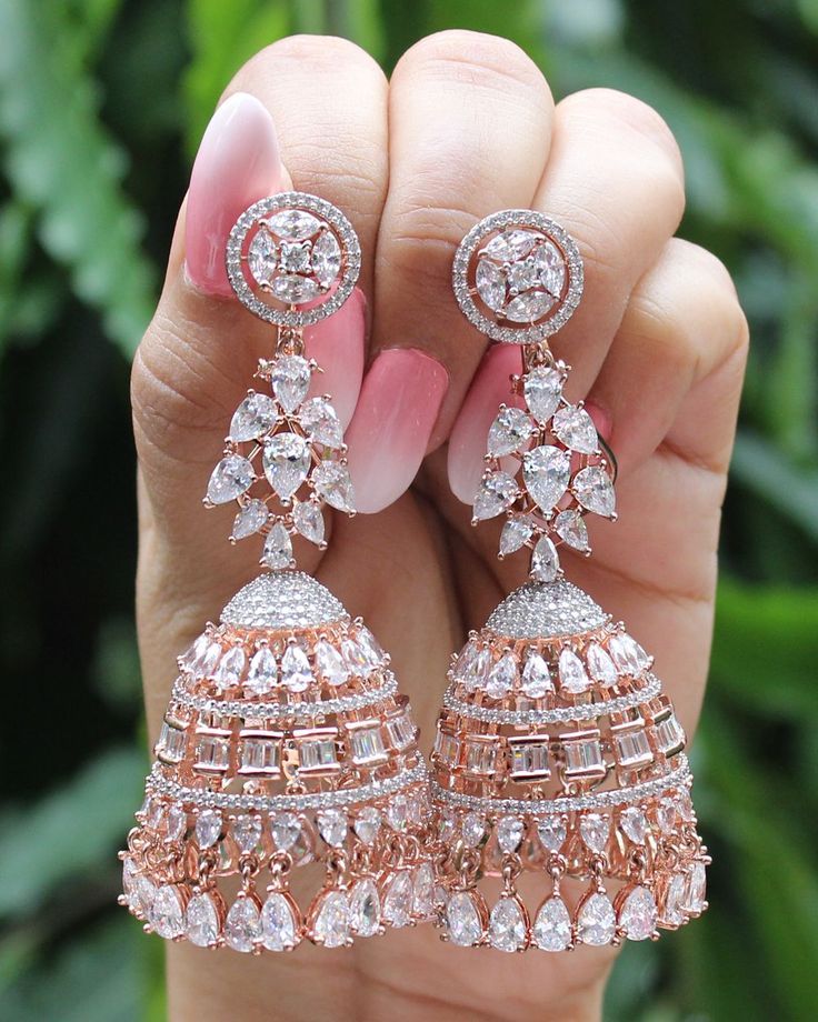 Diamond Wedding Earrings