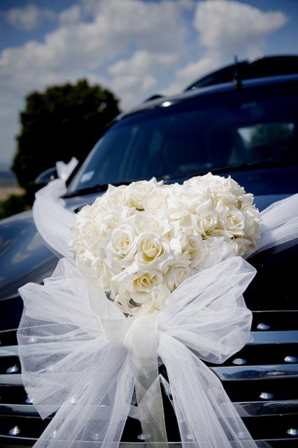 Wedding car decoration