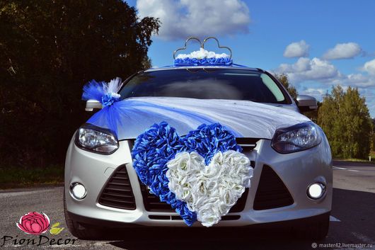 Wedding car decoration