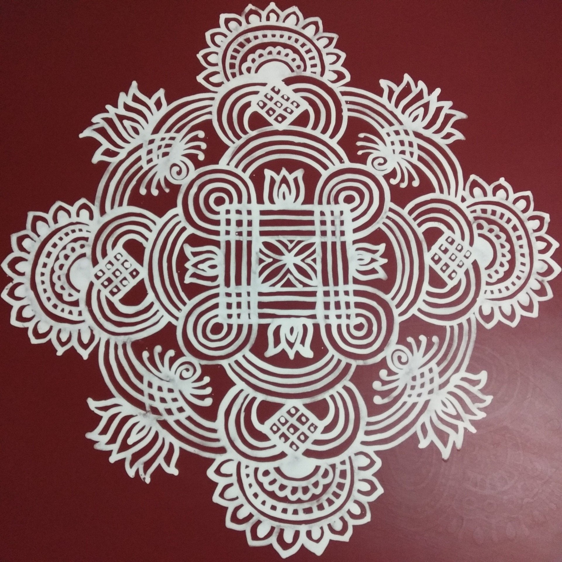 Padi Kolam Rangoli Mandala Art Designs