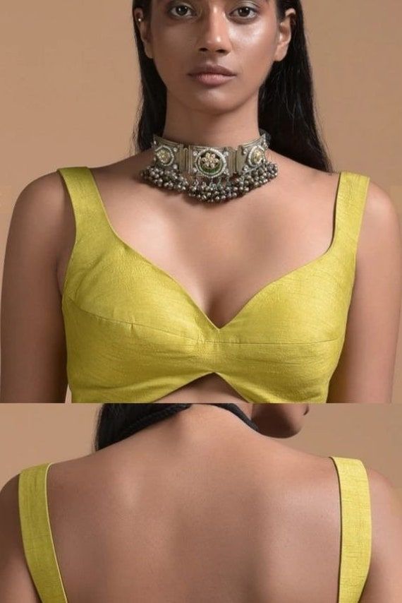 The 'Bralette' Sleeveless Blouse Design idea