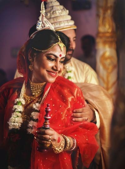 Quintessential Bengali Bridal Photoshoot