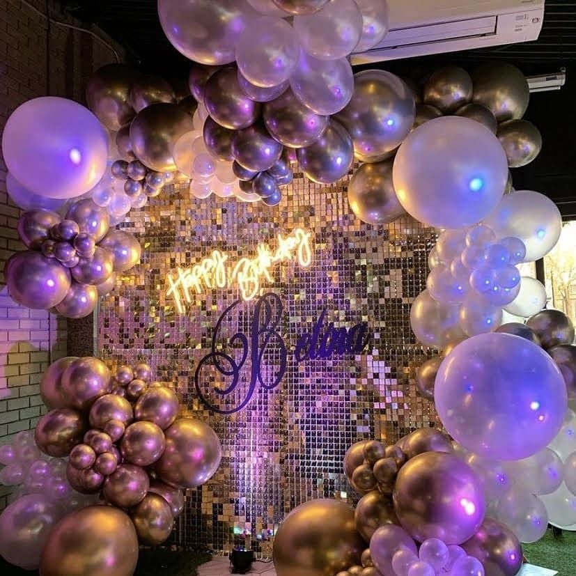 The Canopy Birthday Decoration with Lights