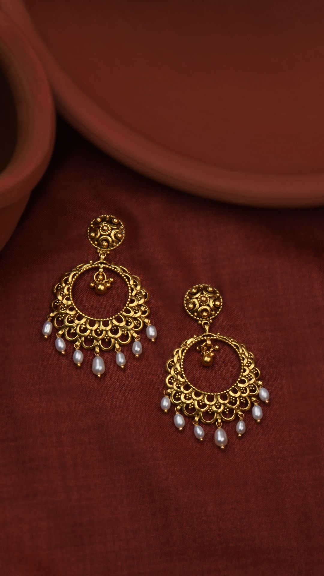 Kanbala Design with Pearls