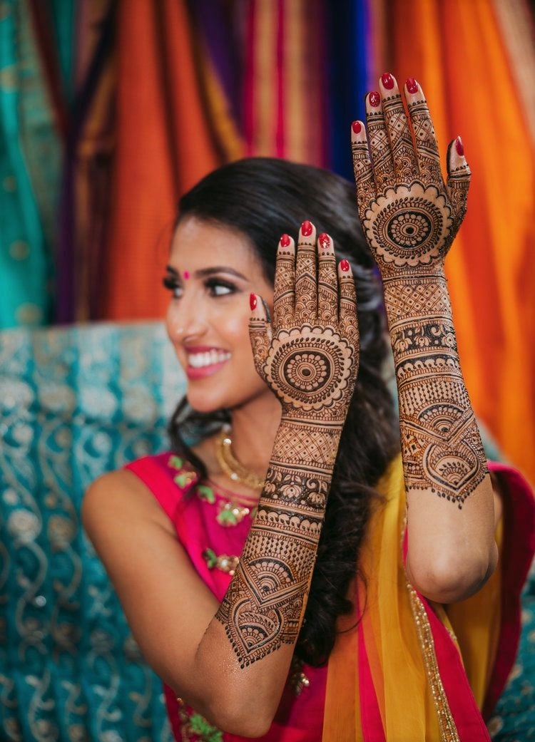 Mandala Mehendi Design for Engagement