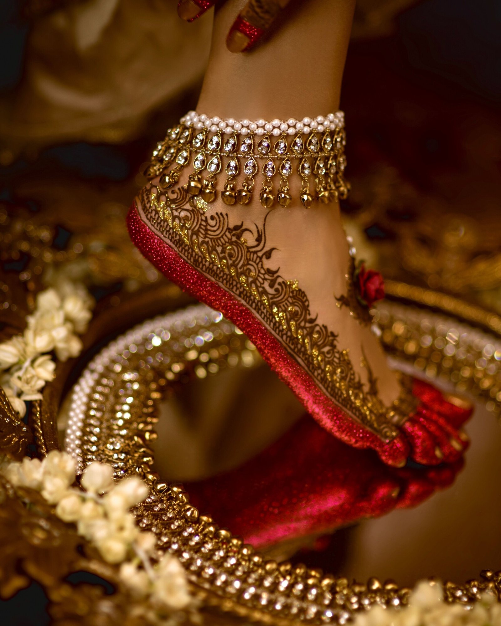 Kundan Bridal Anklets