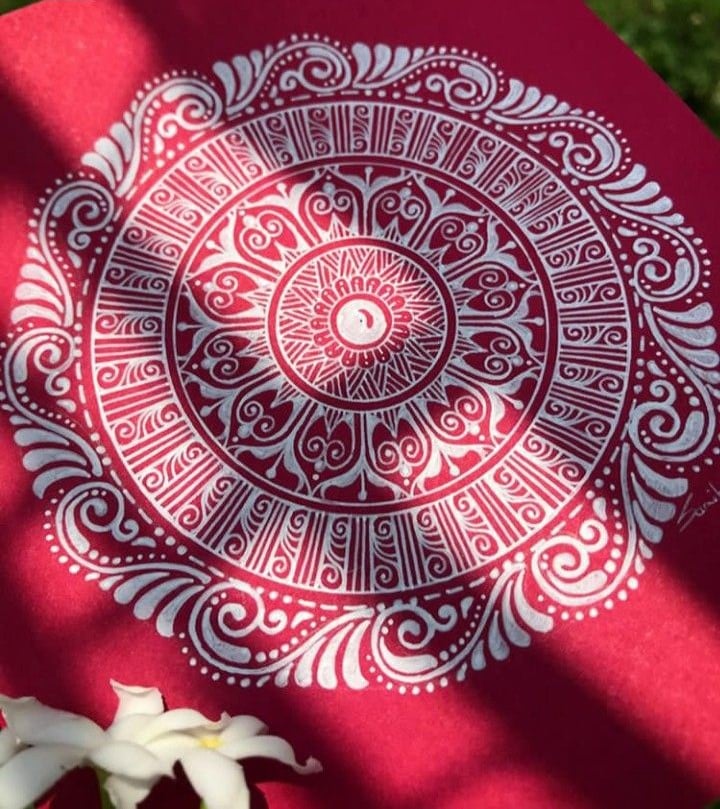 Simple Alpona Design