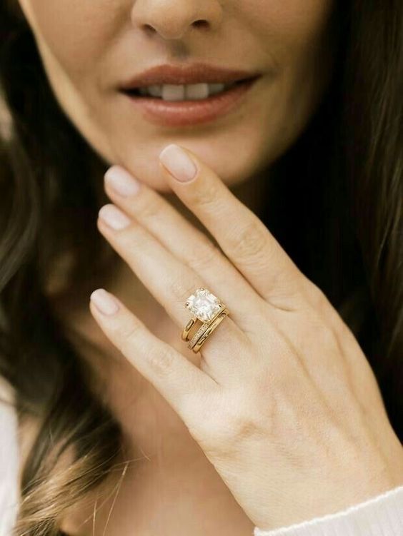 Cushion Cut Shape Perfect Ring