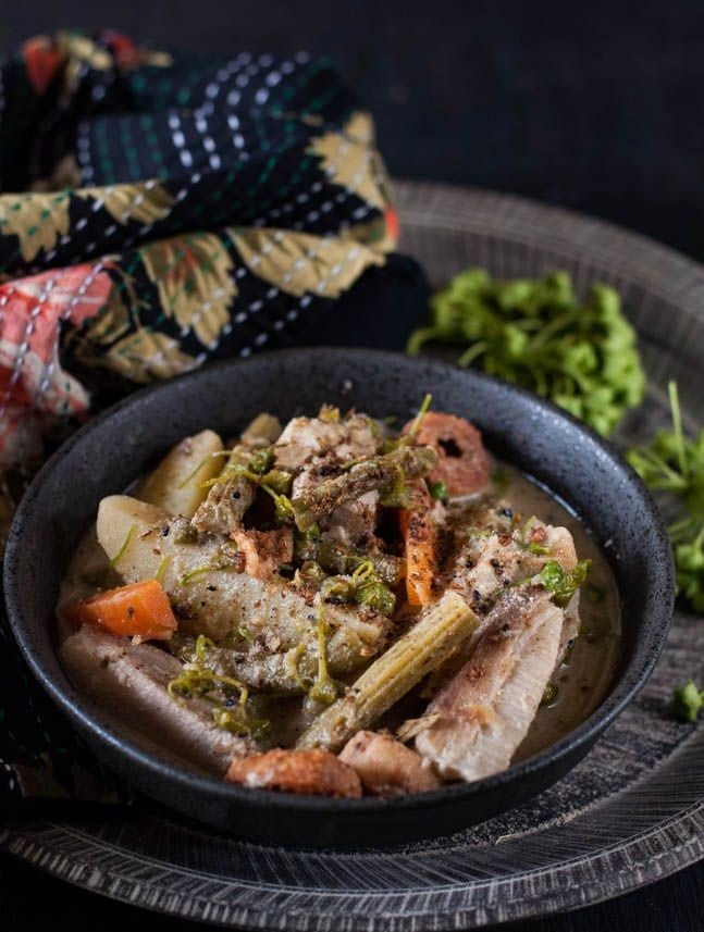 Sukto a Bitter Soup for Aiburobhat Menu