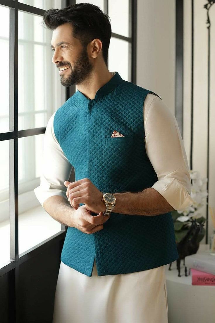 Nehru Jacket Suit Formal Dress for Men