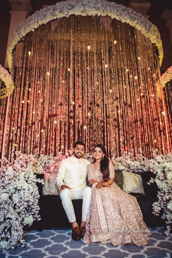 Glitter Wedding Mandap Decoration