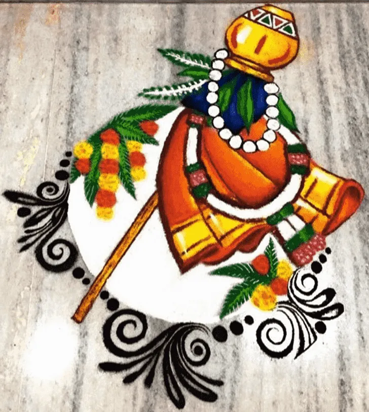 Gudi Padwa Rangoli