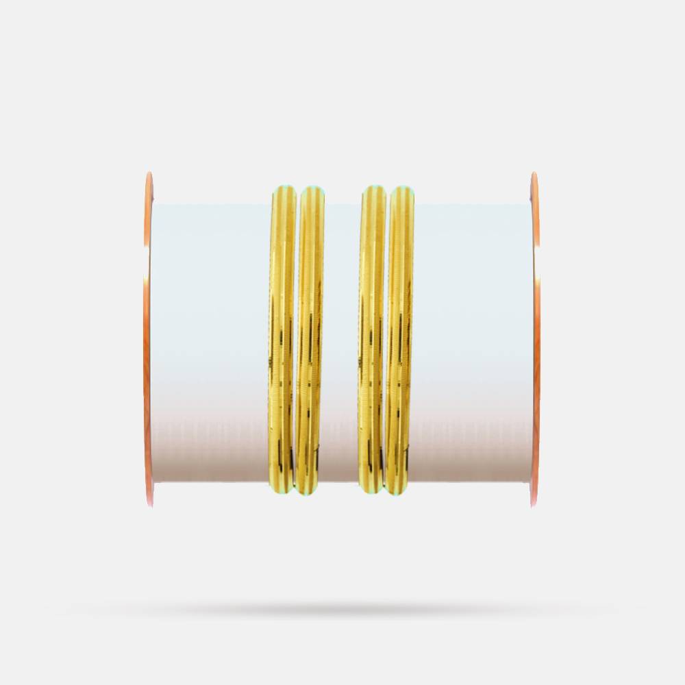 Sleek Bangle Lalitha Jewellery Set
