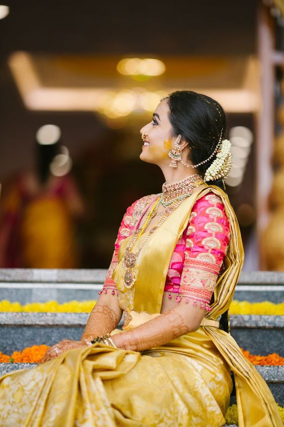 Why Yellow Saree for Wedding?