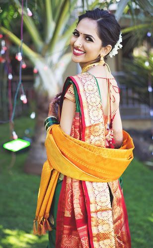 Back Dori Wedding Marathi Paithani Blouse Designs