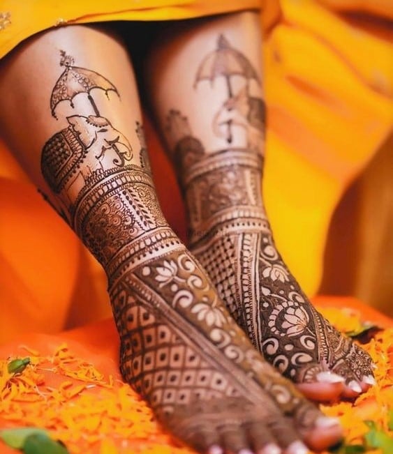 Get the Best Mehendi for Foot on your Wedding Day Get the Best Mehendi for Foot on your Wedding Day