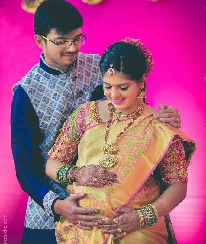 Temple Styled Dohale Jevan Jewellery