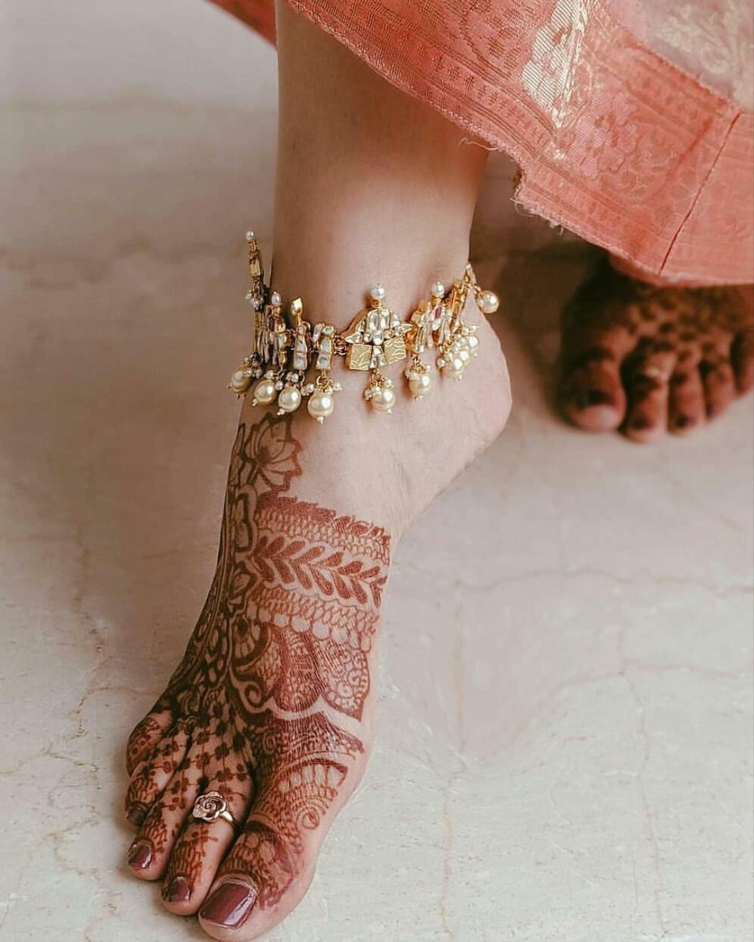 Top 15 Gorgeous Bridal Payal Designs for the Jewellery Set Top 15 Gorgeous Bridal Payal Designs for the Jewellery Set