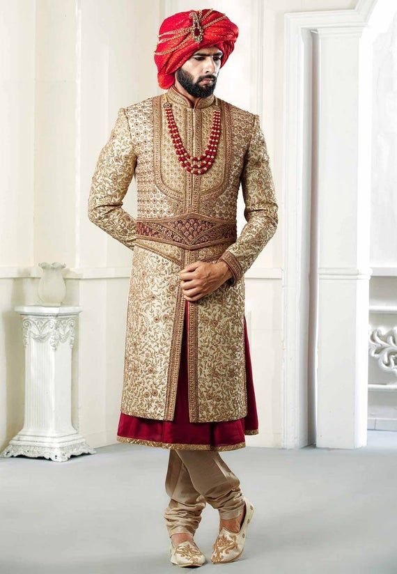 The Heavy Achkan Rajputi Sherwani Jodhpur