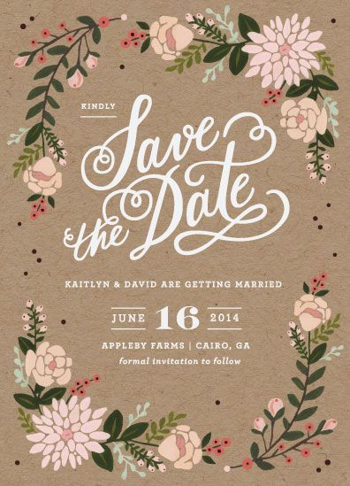 ‘Save the Date’ Shadi Card Design