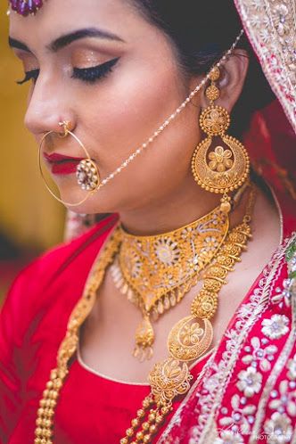 Earcuff Bridal Gold Kanbala Design