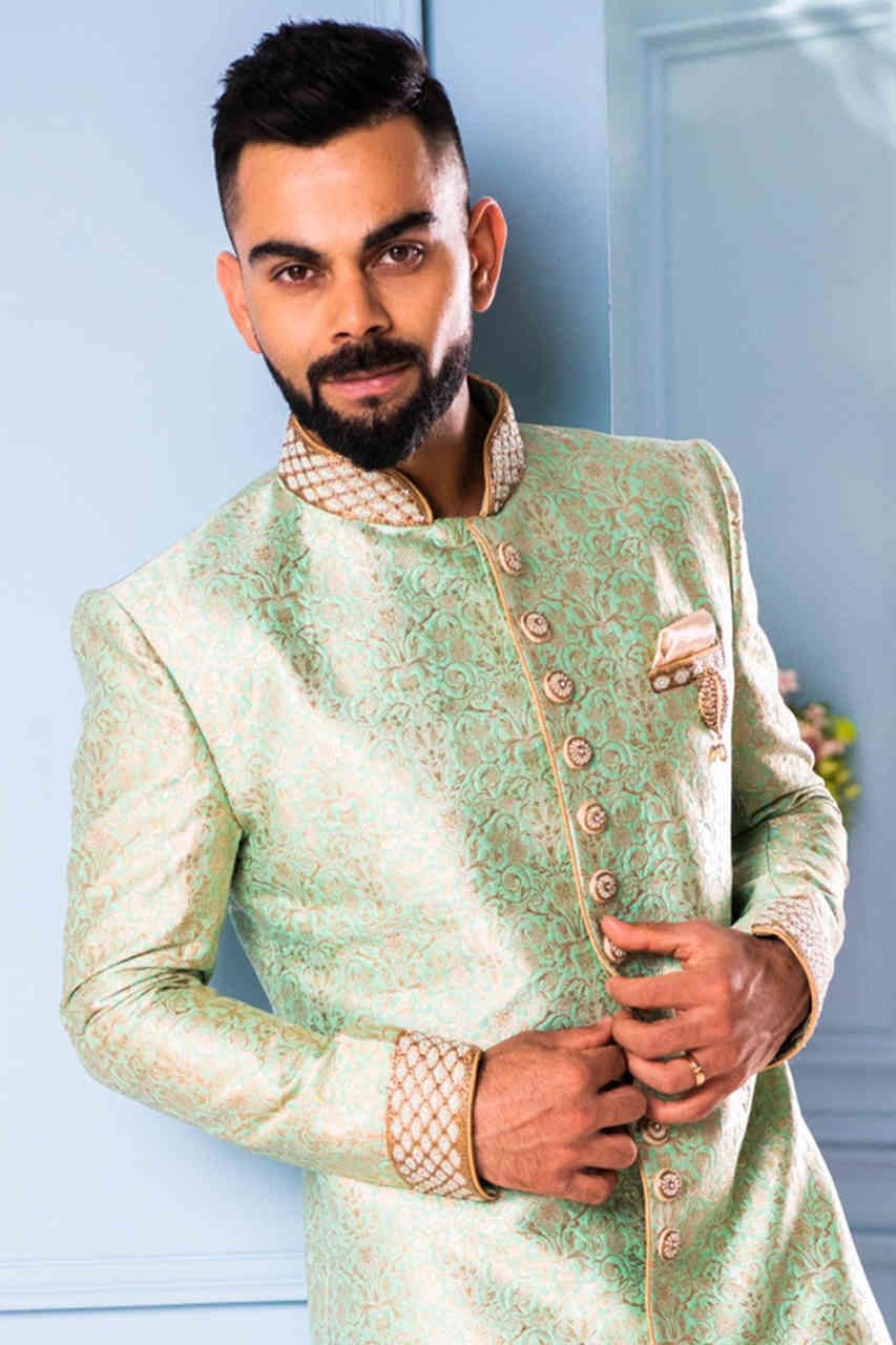 The Virat Kohli Manyavar Design