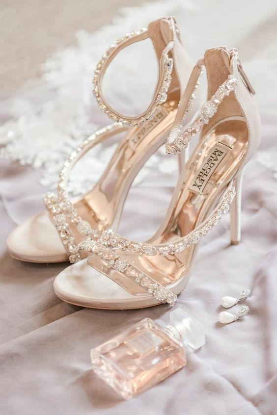 Embellished Sandal Shoes with Heel