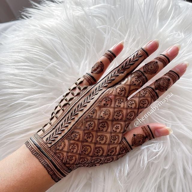 Top 10 Simple Henna Designs for Bridal Mehendi: