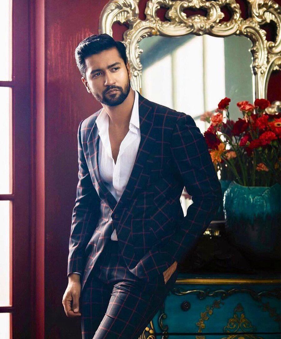 Chequered Blue and Red Coat Pant