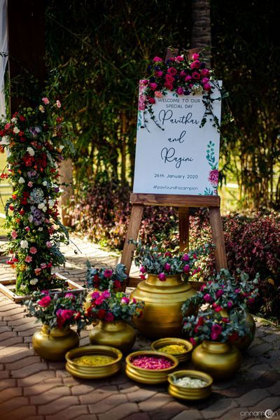Low Cost Simple Wedding Stage Decoration
