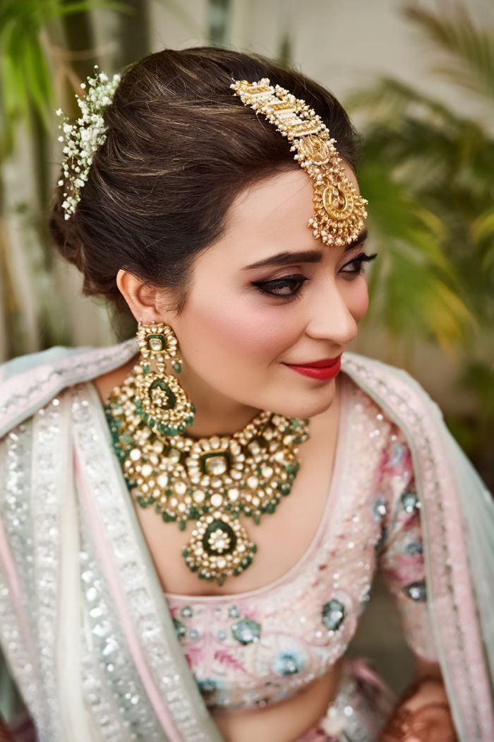 The Marwari Green Bridal Jewellery