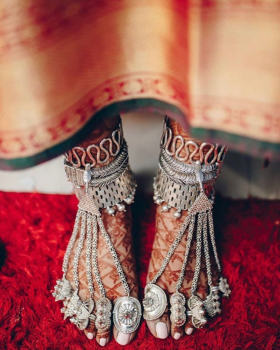 Minimalistic Bridal Toe Rings