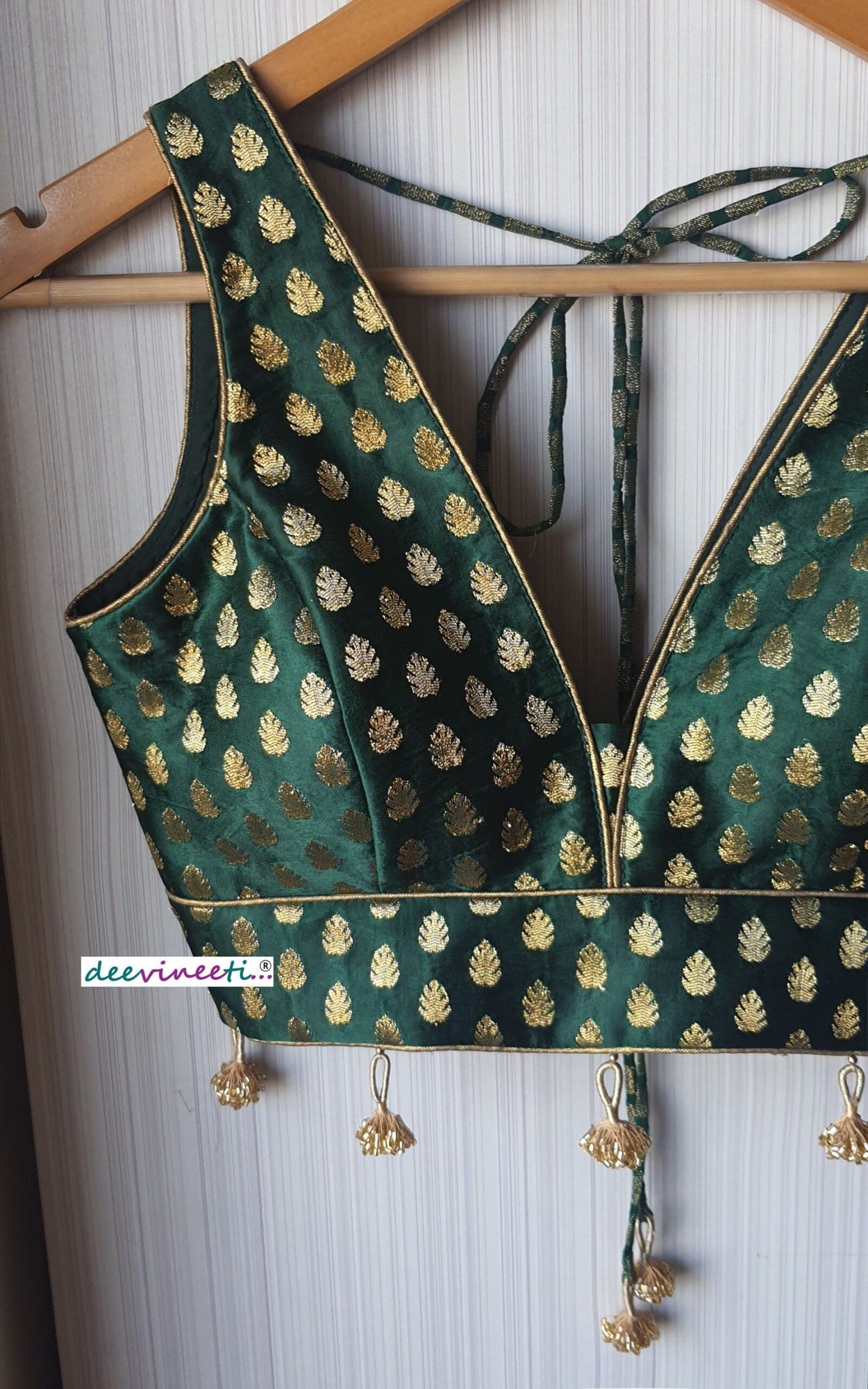 Princess Cut Blouse in Chanderi