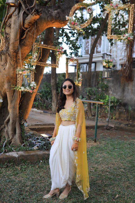 Indo-Western Dhoti Salwar