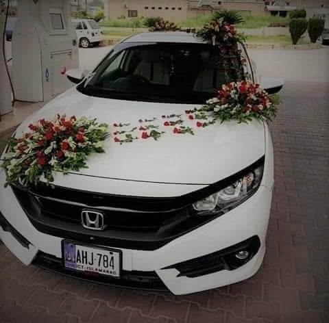 Marriage Verna Car Decoration for Wedding