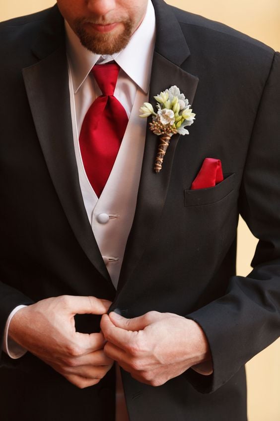 Black Blazer Tux for Wedding