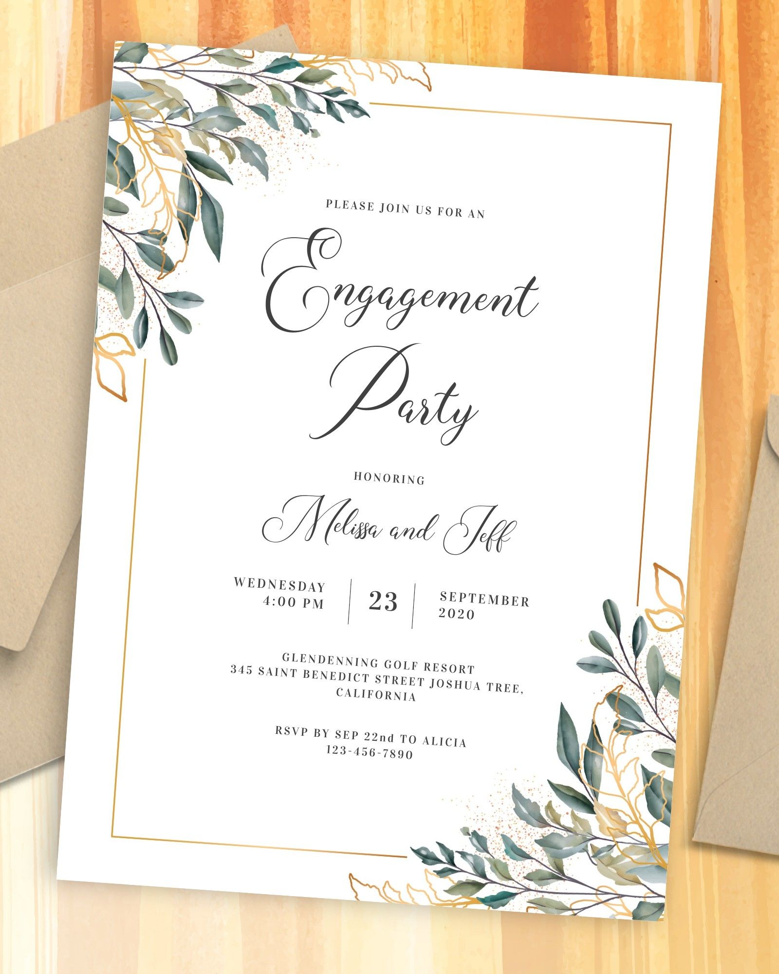 Movie-Inspired Engagement Invitation Message